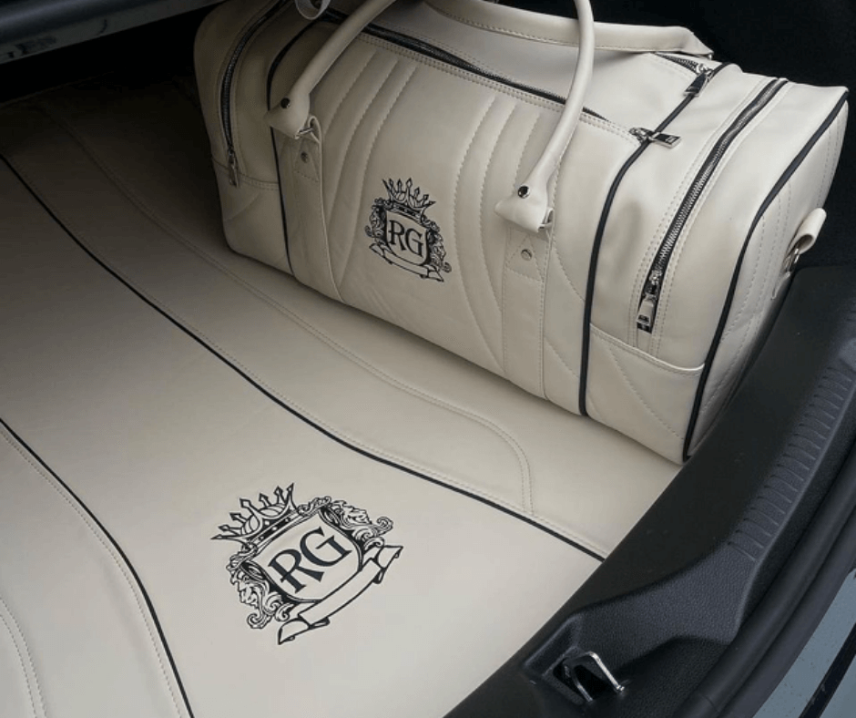 custom car bag matching the interior
