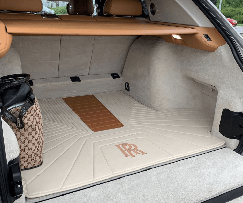 Car trunk floor mat